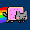 Nyancat nyancat Discord Emoji