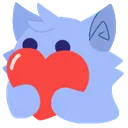 bluehearthug