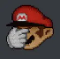MarioSighing Discord Emoji