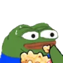 Pepe Popcorn pepePopcorn Discord Emoji
