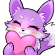 AE_FoxHeart Discord emoji