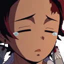 Tanjiro Cry Discord Emoji