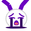 Crying Bunny Discord Emoji