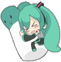 Miku Hug Discord Emoji