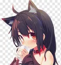 Neko Drink Discord Emoji