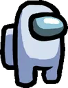 Among Us White Discord Emoji