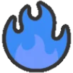 Blue Fire BLUE_FIRE Discord Emoji