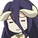 AlbedoTired Discord Emoji
