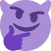 thinking_imp Discord Emoji