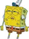SpongeBobSquinting
