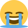 Crying Smiling Discord Emoji