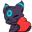 AE_UmbreonHeart Discord emoji