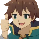 Kazuma Thumbs Up Discord Emoji