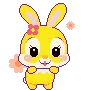 BunnyHappyDance Discord emoji