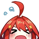 ItsukiFlusteredPeek Discord Emoji