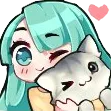 Kitty Hug kittyhug Discord Emoji