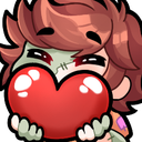 RaptorWeen_Corazon Discord Emoji - Legión Raptor / MiniRaptors