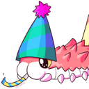 265WurmplePartyhat Discord emoji