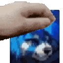 Pet Blue Discord Emoji