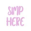 yu_simp Discord sticker from The Archivist Hangout