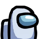 Among Us White Discord Emoji