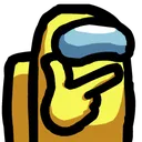 Yellow Think Discord Emoji