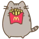 pusheen_french_fries