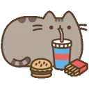 pusheen_fast_food