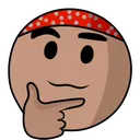 ricardo_thinking Discord Emoji