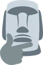 MoyaiThink Discord Emoji