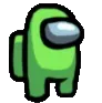 Amongus Lime Discord Emoji