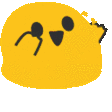 Blob Hype Discord Emoji