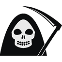 grim_reaper_head Discord emoji