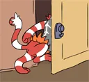 ShinyIncineroarLeave