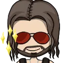 CyberPunkKeanu Discord Emoji