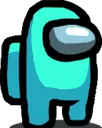 Cyan cyan Discord Emoji