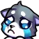 Wolfie Cry Discord Emoji
