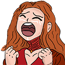 linaScream Discord emoji