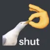 shut
