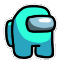 Cyan cyan Discord Emoji