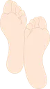 feet