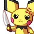 Pichu_TRIGGERED Discord Emoji
