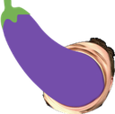 OMEGALULEatingAnEggplant Discord emoji