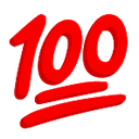 text100 Discord emoji