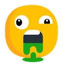 stickerpuking