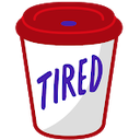texttired Discord emoji