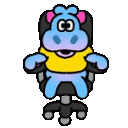 Popo_spininchair Discord emoji