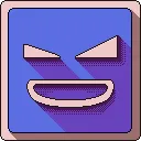 Giggle_Blue Discord Emoji