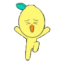 lemon_running Discord emoji