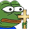 Pepe Christ pepechrist Discord Emoji